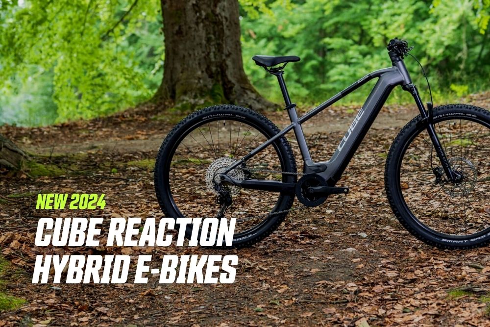 2024 Cube Reaction Hybrid Electric Bike Range