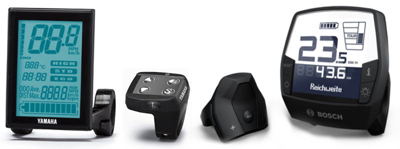 Bosch & Yamaha eBike Controls Comparison