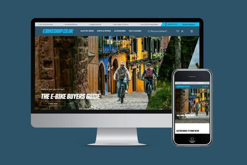 E-Bikeshop: New Website, New Features & New Design