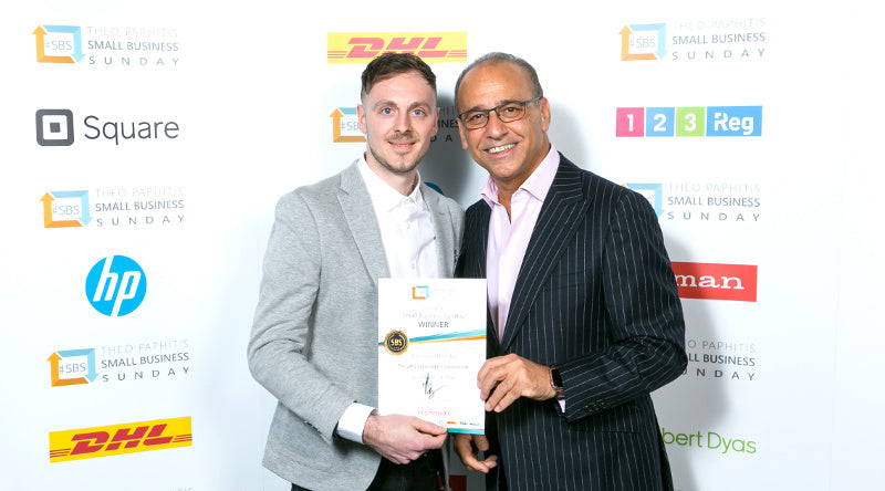 SBS Awards 2018 Theo Papahitis - Martin Brown (E-bikeshop.co.uk)