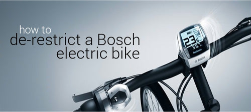 electric bike bosch de restriction cut off 15mph