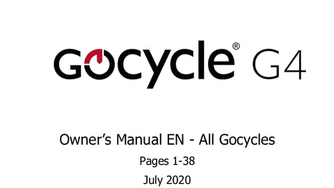 Gocycle G4 eBike Manual
