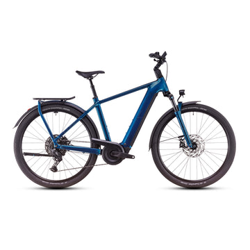 Cube Kathmandu Hybrid EX 2025 Crossbar Electric Bike Electric Blue