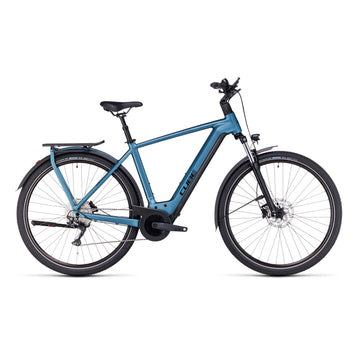 Cube Kathmandu Hybrid One 750 2024 Crossbar Electric Bike Blue