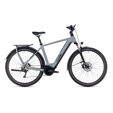 Cube Kathmandu Hybrid One 750 2024 Crossbar Electric Bike Grey