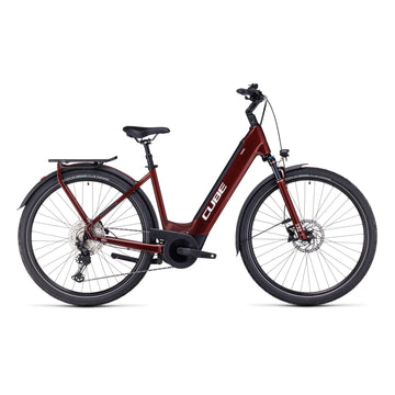 Cube Touring Hybrid EXC 625 2024 Easy Electric Bike Red