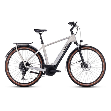 Cube Touring Hybrid Pro 625 2024 Crossbar Electric Bike Silver