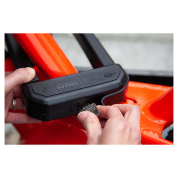 Hiplok D1000 Lock (Diamond Sold Secure) on Bike