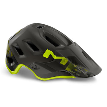 MET Roam MIPS MTB Bicycle Helmet Matt Camo Lime Green