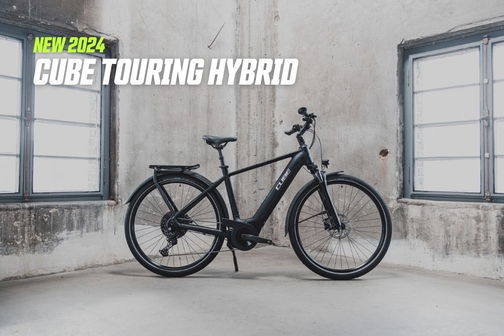 2024 Cube Touring Hybrid - Leisure, Hybrid and Touring Electric Bikes