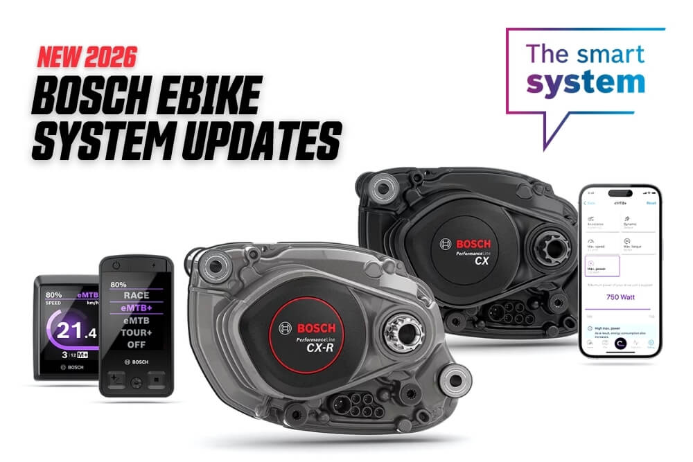 Bosch eBike System Updates 2026 including 100Nm torque upgrade