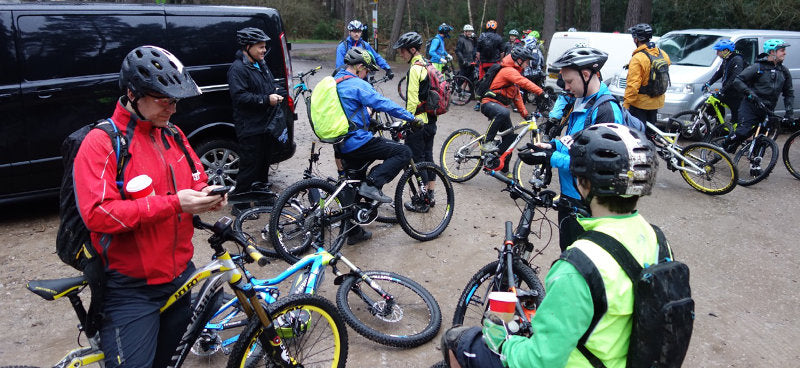 E-Bikeshop owners Club Ride