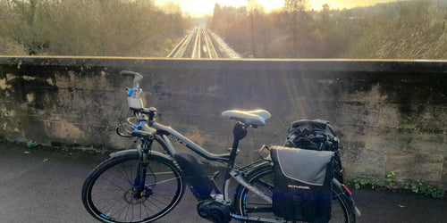 Cycling to work on Haibike eBike