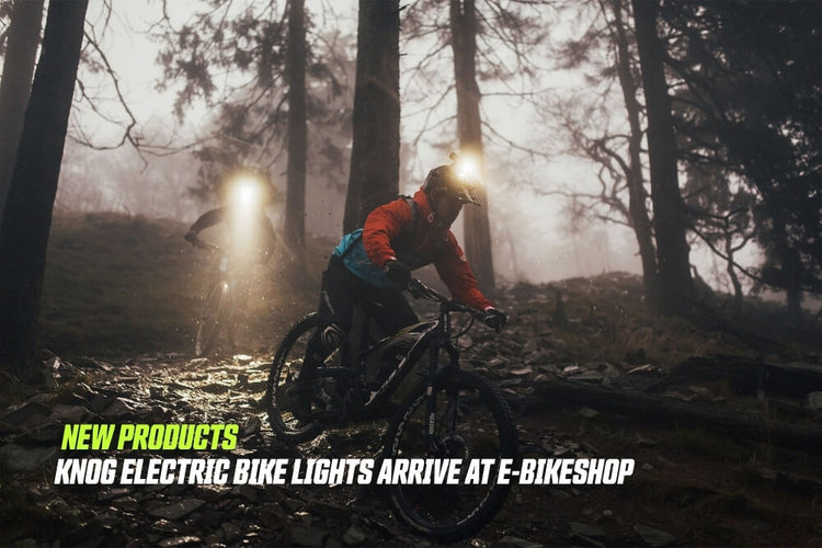 Knog electric bike lights arrive at e-bikeshop