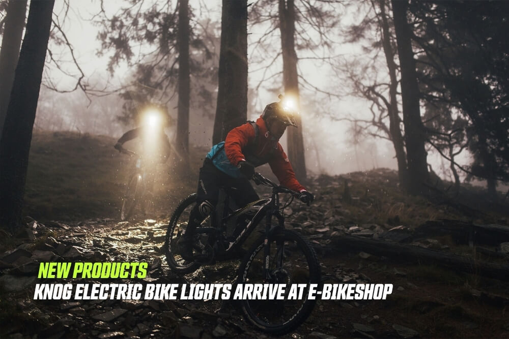Knog electric bike lights arrive at e-bikeshop