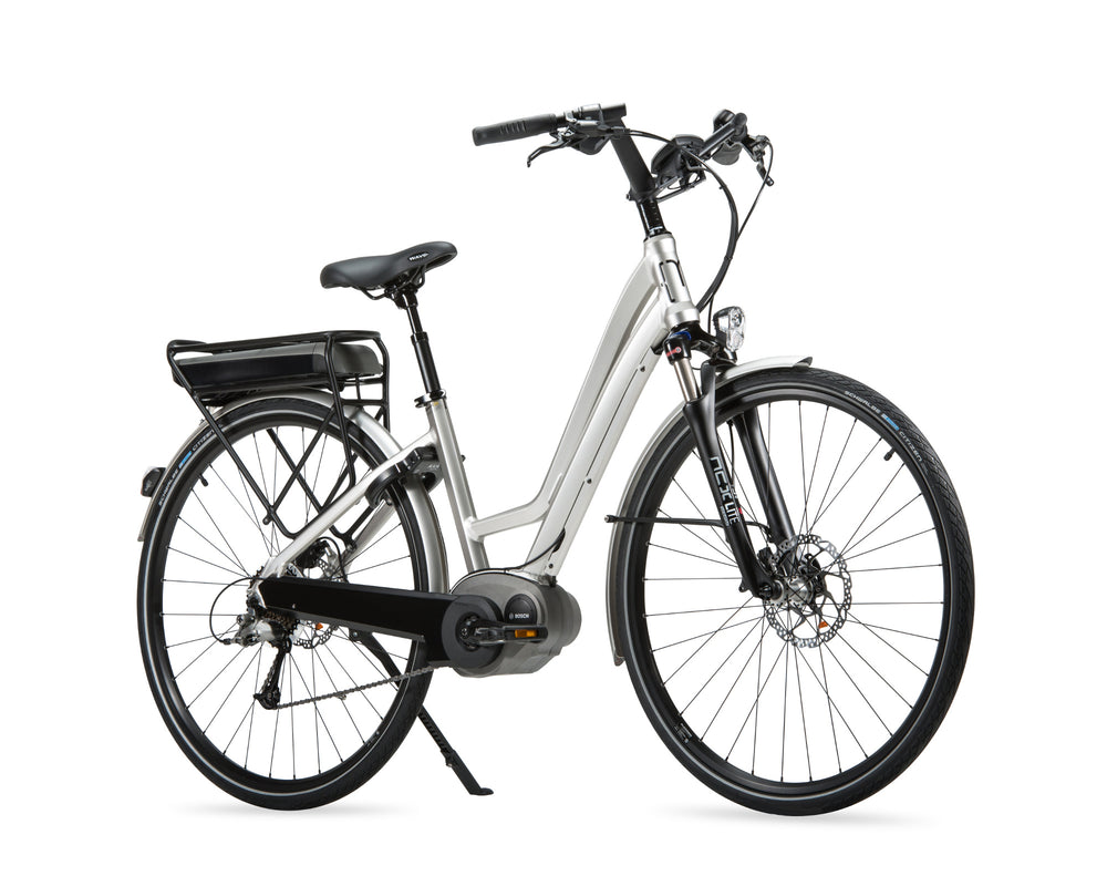 Moustache 2014 Samedi Silver Open Trekking Electric Bike