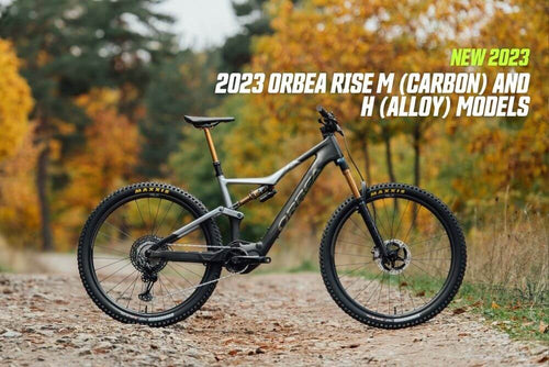 2023 Orbea Rise M and H Models Lightest EMTB