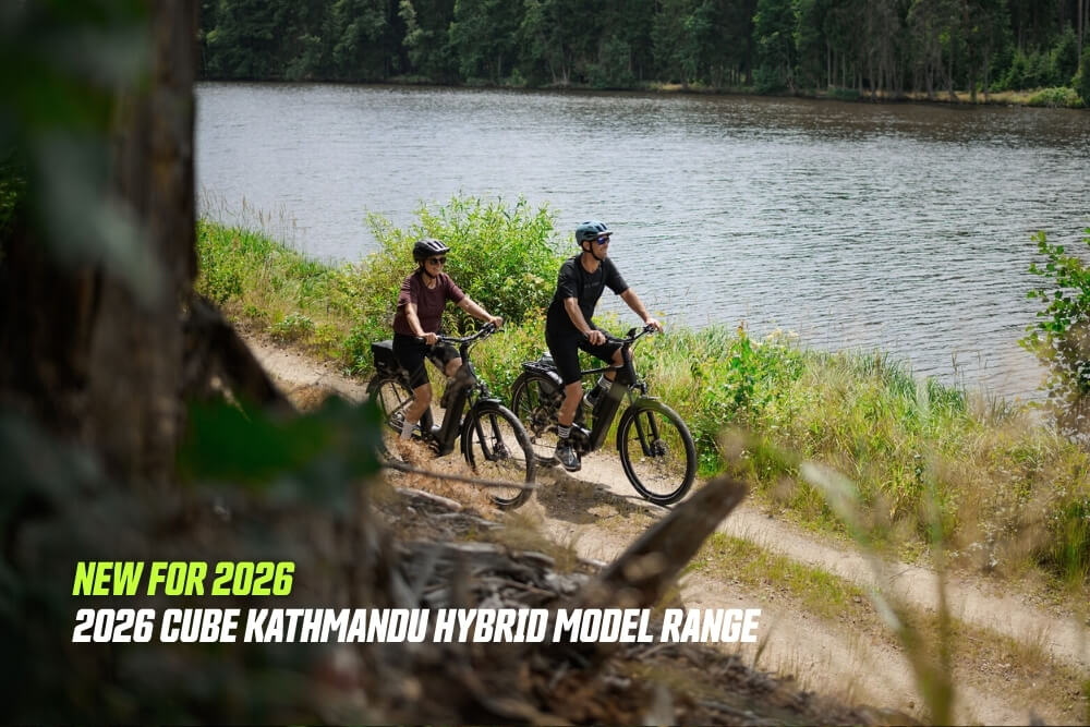 New 2026 Cube Kathmandu Hybrid electric bike models