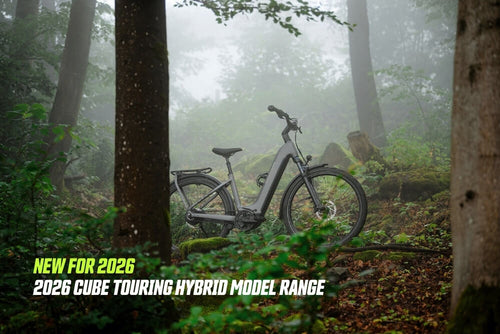 New 2026 Cube Touring Hybrid electric bike models