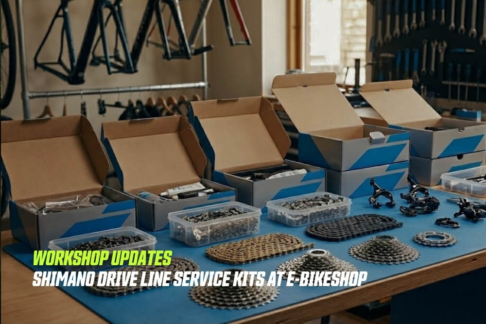 Shimano Service Kits Have Arrived at E-Bikeshop