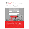 Bike Register Membership Plus Security Kit