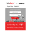 Bike Register Membership Plus Security Kit