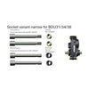 Bosch Frame Bushing Set, Narrow (BDU31YY, BDU34YY, BDU38YY) Diagram 