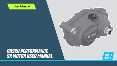 Bosch Performance SX Motor User Manual