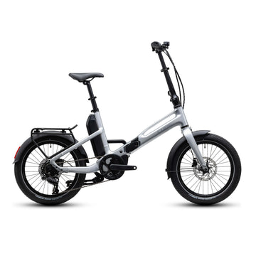 Cube Fold Hybrid 540 2027 Folding Bike Silver Star eBike
