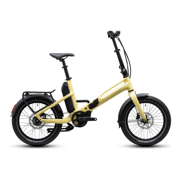 Cube Fold Hybrid Deluxe 540 2027 Folding Bike Pale Yellow