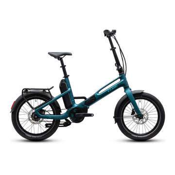 Cube Fold Hybrid Deluxe 540 2027 Folding Bike Metallic Petrol eBike