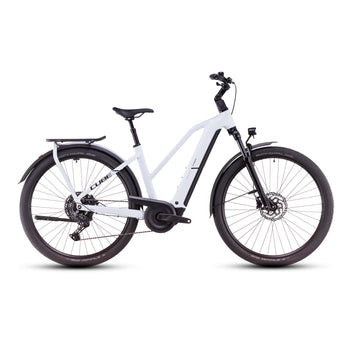 Cube Kathmandu Hybrid One 2025 Uni Electric Bike Polar White
