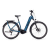Cube Kathmandu Hybrid One 750 2024 Easy Electric Bike Blue 