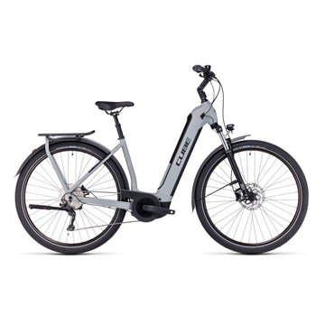 Cube Kathmandu Hybrid One 750 2024 Easy Electric Bike Grey 