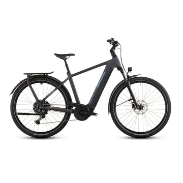 Cube Kathmandu Hybrid One 800 2026 Crossbar Electric Bike Metallic Grey