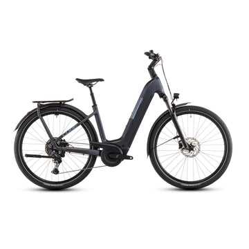 Cube Kathmandu Hybrid One 800 2026 Easy Electric Bike Metallic Grey