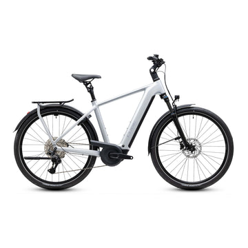 Cube Kathmandu Hybrid ONE 800 2027 Crossbar Electric Bike Silver Star