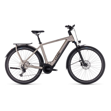 Cube Kathmandu Hybrid Pro 750 2024 Crossbar Electric Bike Stone 