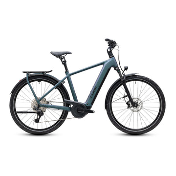 Cube Kathmandu Hybrid Pro 800 2027 Crossbar Electric Bike Smaragd Grey