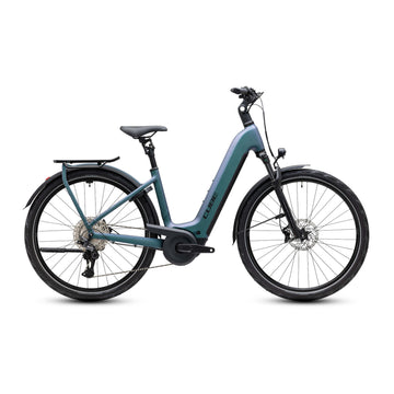 Cube Kathmandu Hybrid Pro 800 2027 Easy Electric Bike Smaragd Grey