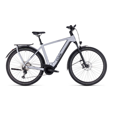 Cube Kathmandu Hybrid SLX 750 2024 Crossbar Electric Bike Silver