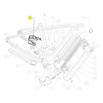 Cube Motor Cover - 3423