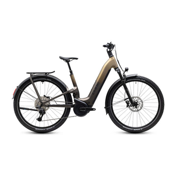 Cube Nuride Hybrid ONE11 HPC SLX 800 2027 Easy Electric Bike Golden Brown
