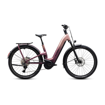 Cube Nuride Hybrid ONE11 HPC SLX 800 2027 Easy Electric Bike Mauve
