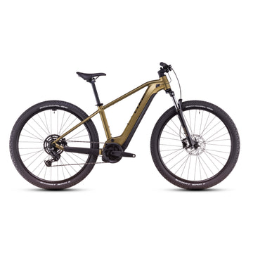Cube Reaction Hybrid Performance 500 2025 Electric Bike Golden Lime