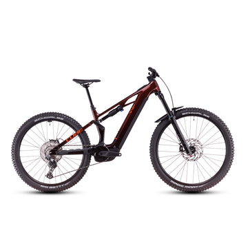 Cube Stereo Hybrid ONE77 HPC Race 2025 Electric Bike Liquid Orange 