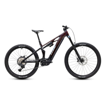 Cube Stereo Hybrid ONE77 HPC SLX 800 2027 Electric Bike Liquid Red