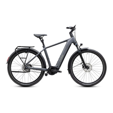 Cube Touring Hybrid Deluxe SLX 800 2027 Crossbar Electric Bike Slab Grey