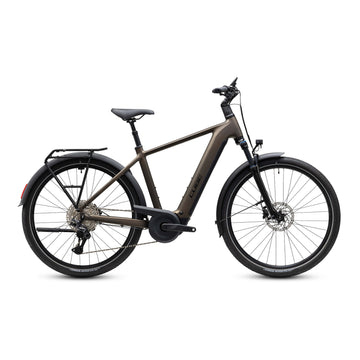 Cube Touring Hybrid Pro 800 2027 Crossbar Electric Bike Metallic Cumbra