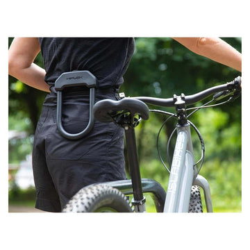 Hiplok DX D Lock 14mm x 15 x 8.5cm Hardened Steel (Diamond Sold Secure) on waist